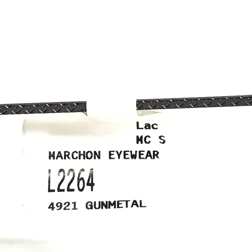 Lacoste Eyeglasses Frames L2264 024 Gunmetal Clear Brown Square 49-21-145